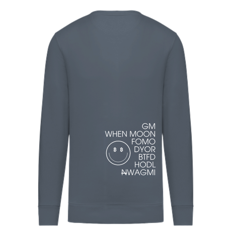 Sweater unisex - straight fit - GM WAGMI - back.png