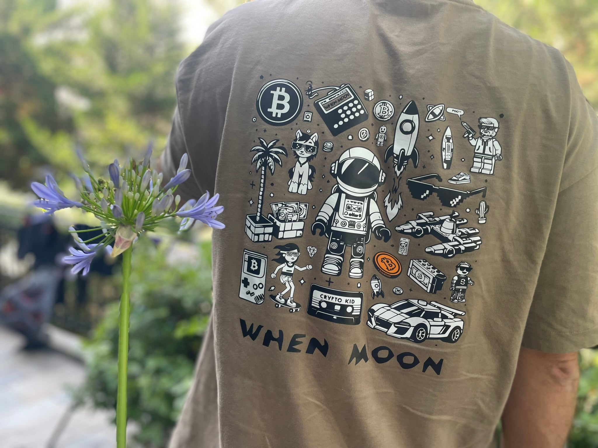 T-Shirt unisex oversized fit - TO THE MOON - 4.JPEG